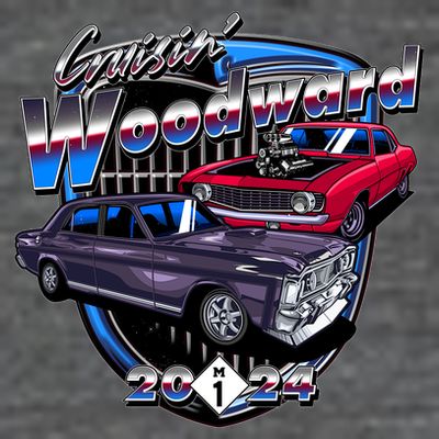 Cruisin Woodward Classic Cars 2024 T-Shirt