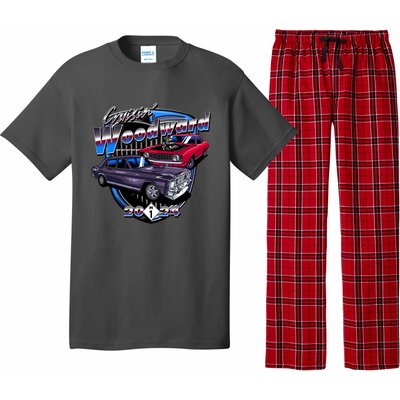 Cruisin Woodward Classic Cars 2024 Pajama Set