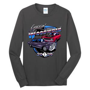 Cruisin Woodward Classic Cars 2024 Tall Long Sleeve T-Shirt