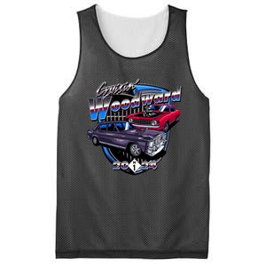 Cruisin Woodward Classic Cars 2024 Mesh Reversible Basketball Jersey Tank