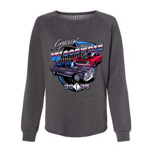 Cruisin Woodward Classic Cars 2024 Womens California Wash Sweatshirt