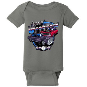 Cruisin Woodward Classic Cars 2024 Baby Bodysuit