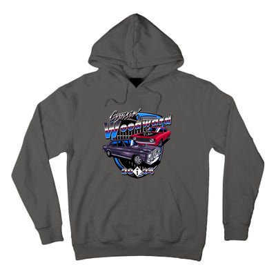 Cruisin Woodward Classic Cars 2024 Tall Hoodie