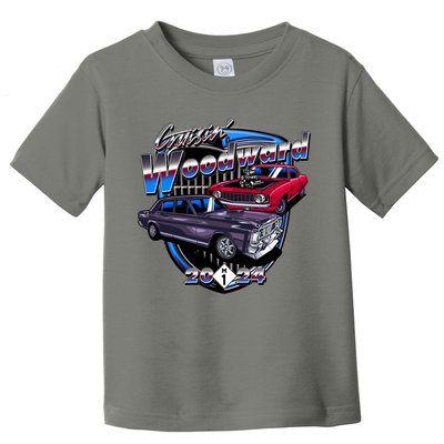 Cruisin Woodward Classic Cars 2024 Toddler T-Shirt