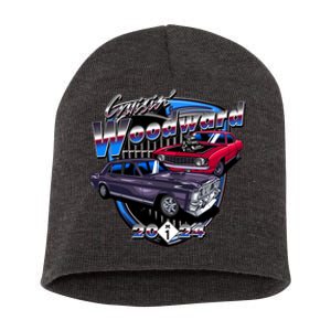 Cruisin Woodward Classic Cars 2024 Short Acrylic Beanie