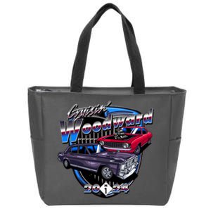 Cruisin Woodward Classic Cars 2024 Zip Tote Bag