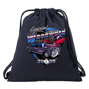 Cruisin Woodward Classic Cars 2024 Drawstring Bag