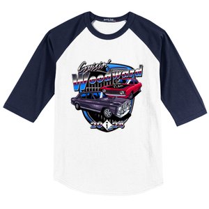 Cruisin Woodward Classic Cars 2024 Baseball Sleeve Shirt