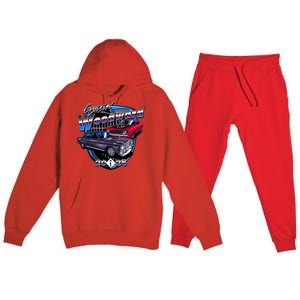 Cruisin Woodward Classic Cars 2024 Premium Hooded Sweatsuit Set