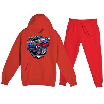 Cruisin Woodward Classic Cars 2024 Premium Hooded Sweatsuit Set