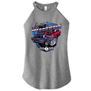 Cruisin Woodward Classic Cars 2024 Women’s Perfect Tri Rocker Tank