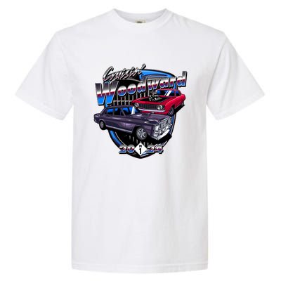 Cruisin Woodward Classic Cars 2024 Garment-Dyed Heavyweight T-Shirt