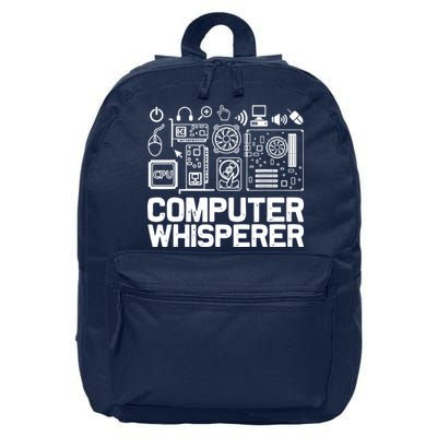 Computer Whisperer 16 in Basic Backpack