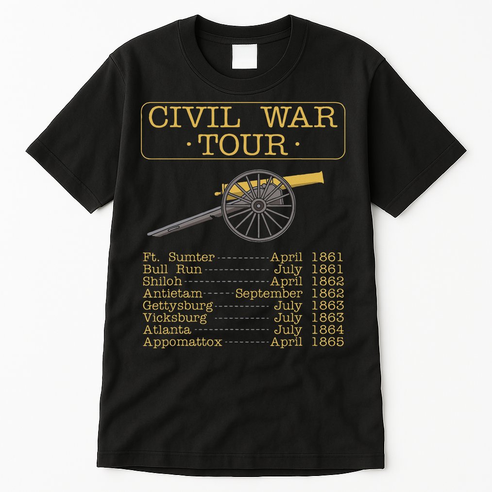 Civil War Civil War Reenactment Tall T-Shirt