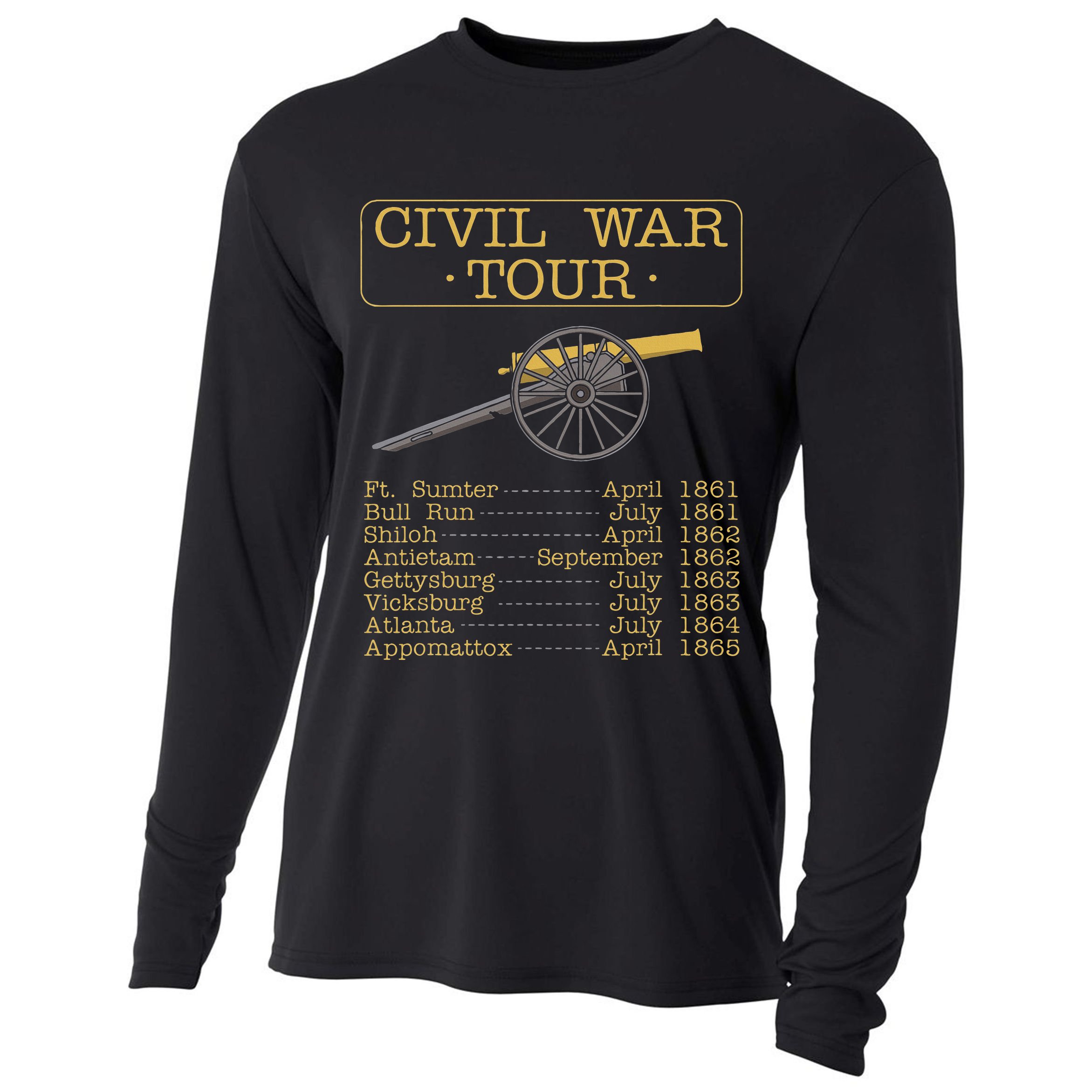 Civil War Civil War Reenactment Cooling Performance Long Sleeve Crew