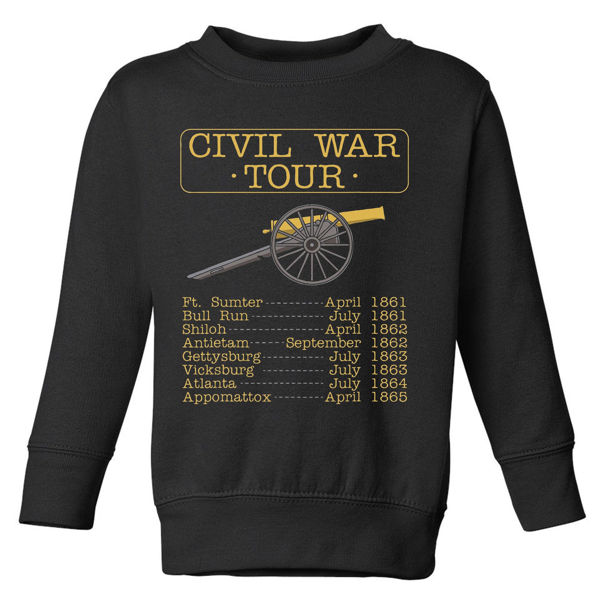Civil War Civil War Reenactment Toddler Sweatshirt