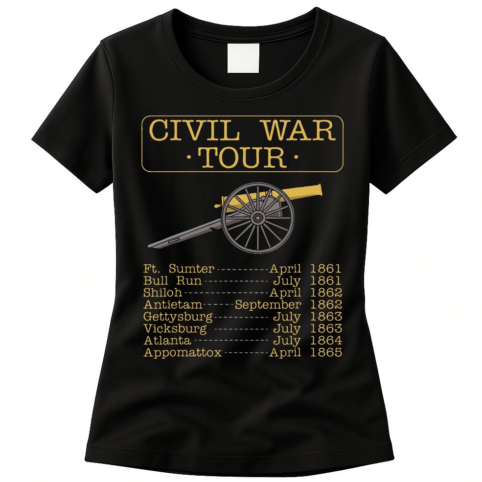 Civil War Civil War Reenactment Womens T-Shirt