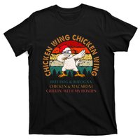 Chicken Wing Chicken Wing Hot Dog Bologna Macaroni T-Shirt