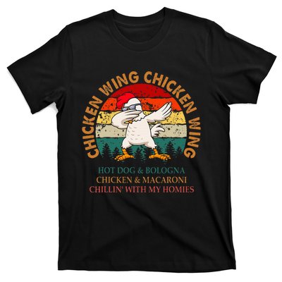 Chicken Wing Chicken Wing Hot Dog Bologna Macaroni T-Shirt