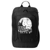 Crazy Wrestling Crew Wrestle Wrestler City Backpack