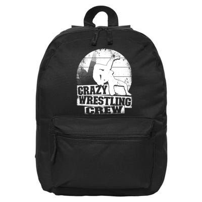 Crazy Wrestling Crew Wrestle Wrestler 16 in Basic Backpack