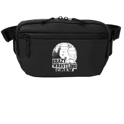 Crazy Wrestling Crew Wrestle Wrestler Crossbody Pack