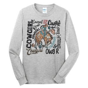 Cowgirls Western Cowboy Tall Long Sleeve T-Shirt