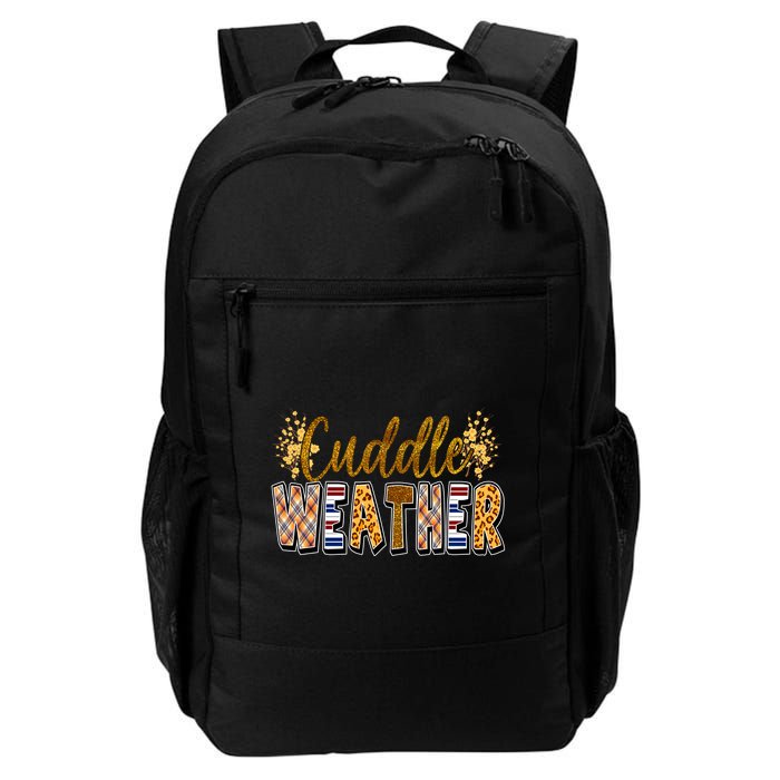 Cuddle Weather Cute Fall Pattern Backpack