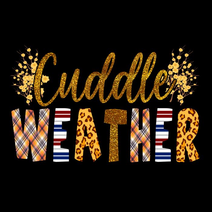Cuddle Weather Cute Fall Pattern 16oz Travel Tumbler