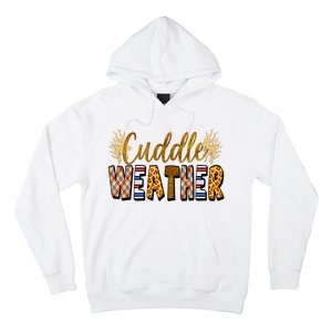 Cuddle Weather Cute Fall Pattern Hoodie