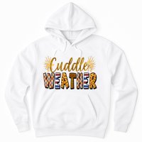 Cuddle Weather Cute Fall Pattern Hoodie
