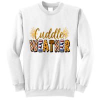 Cuddle Weather Cute Fall Pattern Sweatshirt