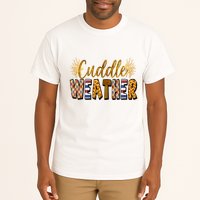 Cuddle Weather Cute Fall Pattern Tall T-Shirt