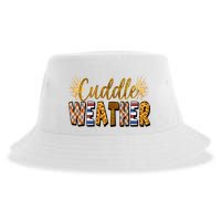 Cuddle Weather Cute Fall Pattern Sustainable Bucket Hat