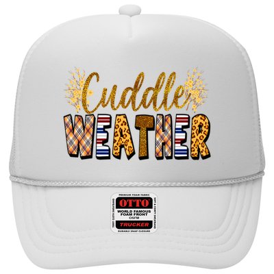Cuddle Weather Cute Fall Pattern Trucker Hat