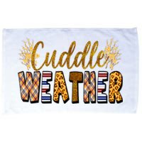 Cuddle Weather Cute Fall Pattern Microfiber Hand Towel