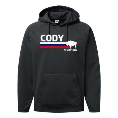 Cody Wyoming Performance Fleece Hoodie