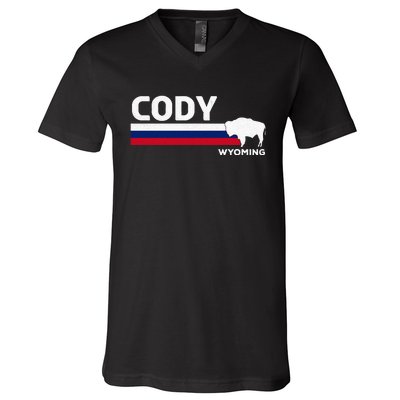 Cody Wyoming V-Neck T-Shirt