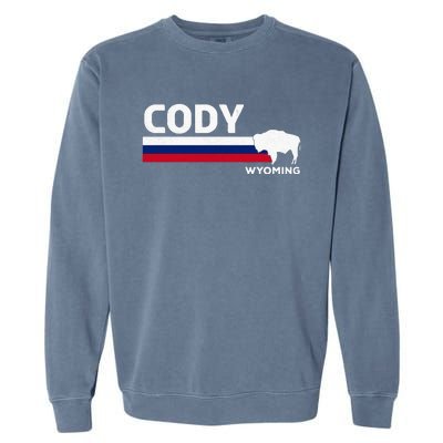 Cody Wyoming Garment-Dyed Sweatshirt