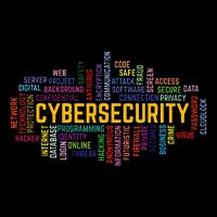 Cybersecurity Word Cloud Cyber Security Gift Cybersecurity Cooling Performance Crew T-Shirt