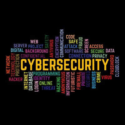 Cybersecurity Word Cloud Cyber Security Gift Cybersecurity T-Shirt