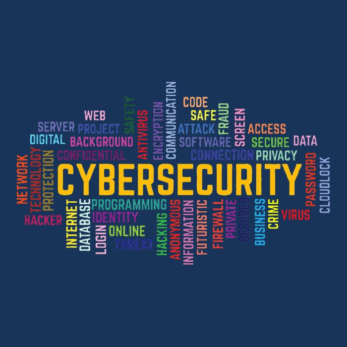 Cybersecurity Word Cloud Cyber Security Gift Cybersecurity Infant Baby Jersey Bodysuit