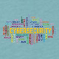 Cybersecurity Word Cloud Cyber Security Gift Cybersecurity Sueded Cloud Jersey T-Shirt