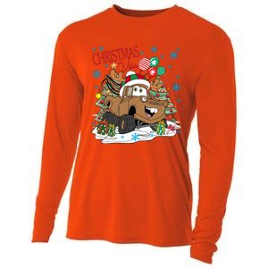 Christmas Wishes Cars Christmas Cars Tow Mater Cooling Performance Long Sleeve Crew