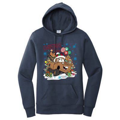 Christmas Wishes Cars Christmas Cars Tow Mater Women's Pullover Hoodie