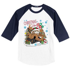 Christmas Wishes Cars Christmas Cars Tow Mater Baseball Sleeve Shirt