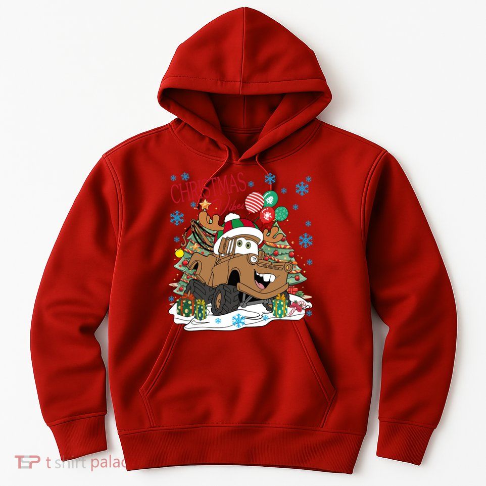 Christmas Wishes Cars Christmas Cars Tow Mater Hoodie
