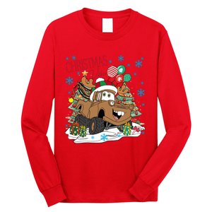 Christmas Wishes Cars Christmas Cars Tow Mater Long Sleeve Shirt