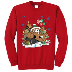 Christmas Wishes Cars Christmas Cars Tow Mater Sweatshirt