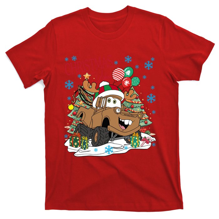 Christmas Wishes Cars Christmas Cars Tow Mater T-Shirt